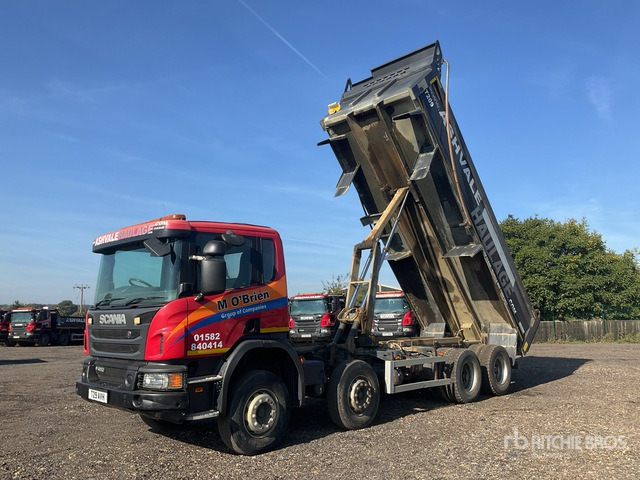 2017 Scania P410 8x4 Twin-Steer Tri/A Dump Truck - Camião basculante: foto 2 2017 Scania P410 8x4 Twin-Steer Tri/A Dump Truck - Camião basculante: foto 2