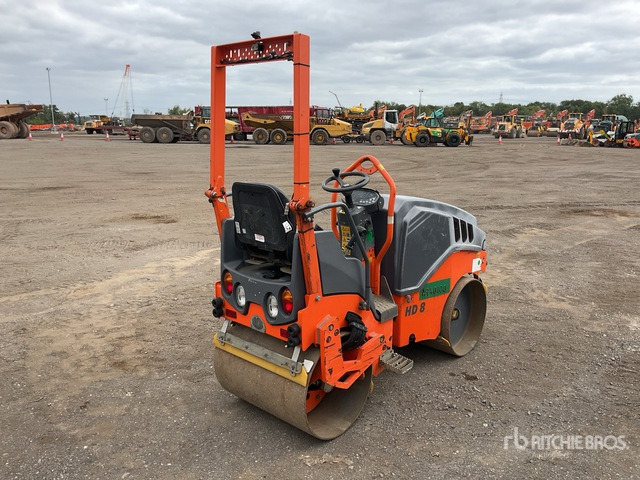 2018 Hamm HD8VV Double Drum Roller - Rolo: foto 4 2018 Hamm HD8VV Double Drum Roller - Rolo: foto 4
