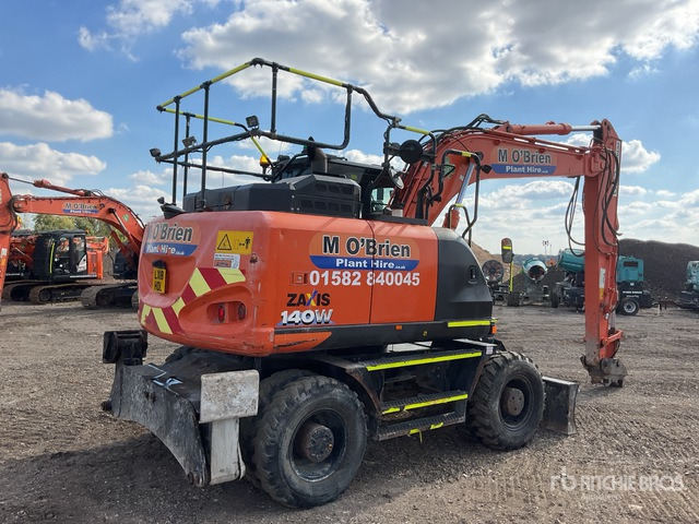 2018 Hitachi ZX140W-6W Highway Wheeled Excavator - Escavadeira de rodas: foto 5 2018 Hitachi ZX140W-6W Highway Wheeled Excavator - Escavadeira de rodas: foto 5