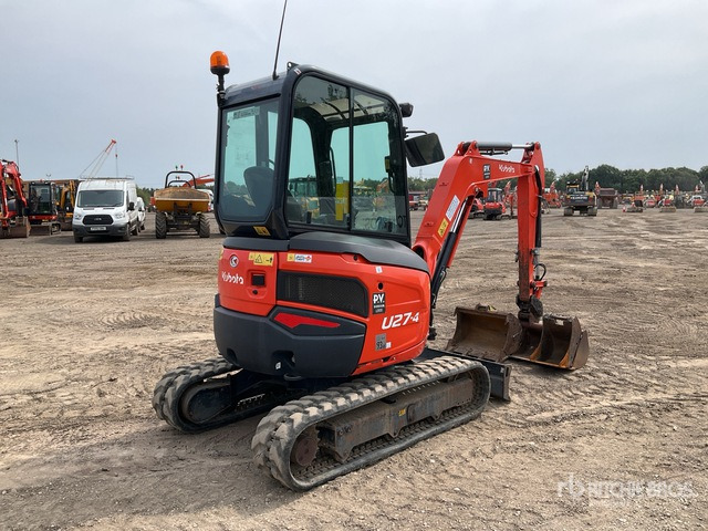 2018 Kubota U27-4 Mini Excavator: <6.6t - Mini escavadeira: foto 3 2018 Kubota U27-4 Mini Excavator: <6.6t - Mini escavadeira: foto 3