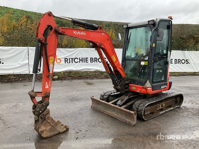 2018 Kubota U27-4 Mini Excavator: <6.6t - Mini escavadeira: foto 1 2018 Kubota U27-4 Mini Excavator: <6.6t - Mini escavadeira: foto 1
