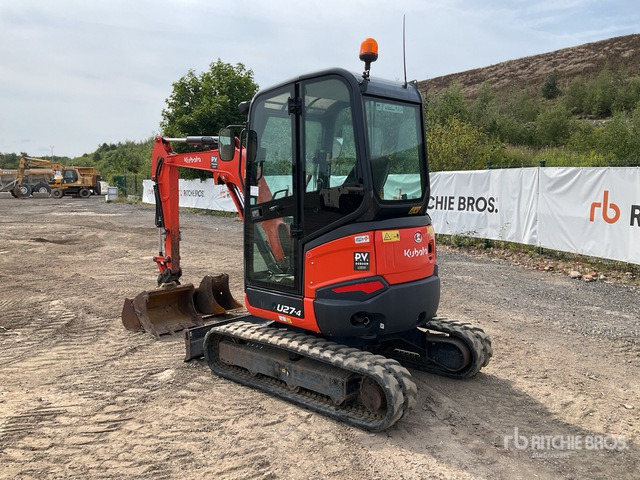 2018 Kubota U27-4 Mini Excavator: <6.6t - Mini escavadeira: foto 4 2018 Kubota U27-4 Mini Excavator: <6.6t - Mini escavadeira: foto 4