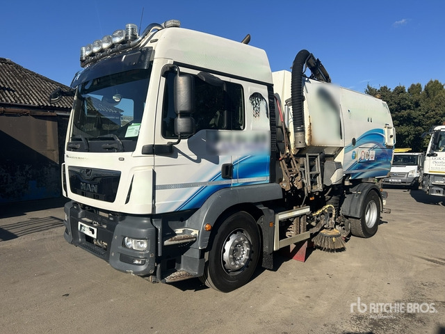 2018 MAN TGM18.290 Johnston Body on Sweeper Truck - Varredora urbana: foto 2 2018 MAN TGM18.290 Johnston Body on Sweeper Truck - Varredora urbana: foto 2