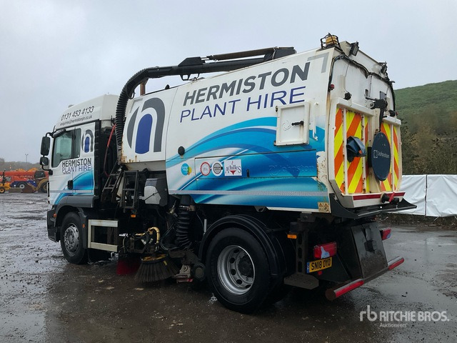 2018 MAN TGM18.290 Johnston Body on Sweeper Truck - Varredora urbana: foto 4 2018 MAN TGM18.290 Johnston Body on Sweeper Truck - Varredora urbana: foto 4