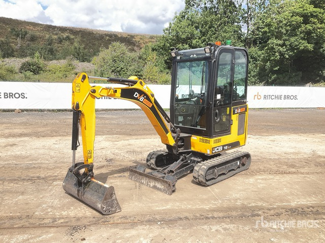 2019 JCB 16C-1 T3 Mini Excavator: <6.6t - Mini escavadeira: foto 1 2019 JCB 16C-1 T3 Mini Excavator: <6.6t - Mini escavadeira: foto 1