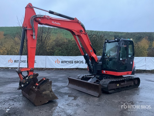 2019 Kubota KX080-4 Tracked Excavator - Escavadora de rastos: foto 1 2019 Kubota KX080-4 Tracked Excavator - Escavadora de rastos: foto 1