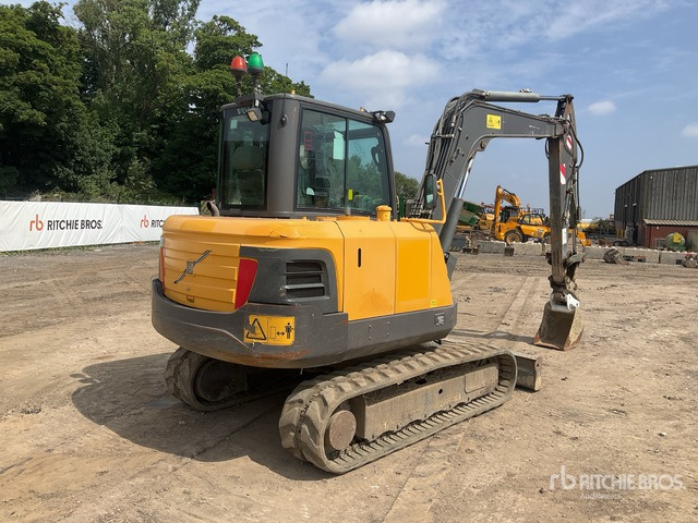 2019 Volvo E55C Mini Excavator: <6.6t - Mini escavadeira: foto 4 2019 Volvo E55C Mini Excavator: <6.6t - Mini escavadeira: foto 4