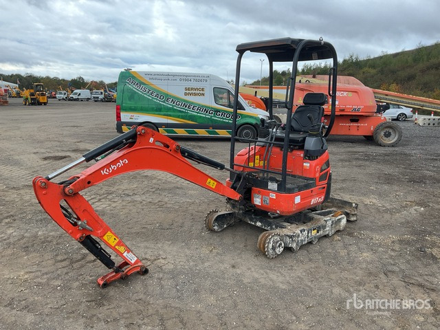 2020 Kubota U17-3a Kubota U17-3 Mini Excavator Mini Excavator: <6.6t - Mini escavadeira: foto 2 2020 Kubota U17-3a Kubota U17-3 Mini Excavator Mini Excavator: <6.6t - Mini escavadeira: foto 2