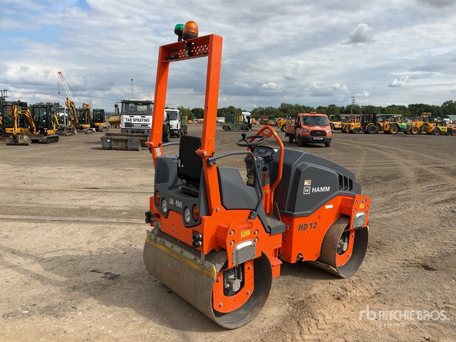 2021 Hamm HD12VV Double Drum Roller - Compactador de asfalto: foto 4 2021 Hamm HD12VV Double Drum Roller - Compactador de asfalto: foto 4