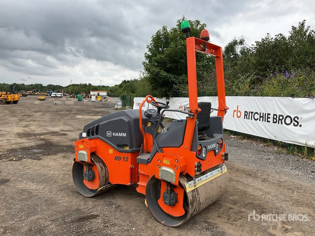 2021 Hamm HD12VV Double Drum Roller - Compactador de asfalto: foto 3 2021 Hamm HD12VV Double Drum Roller - Compactador de asfalto: foto 3