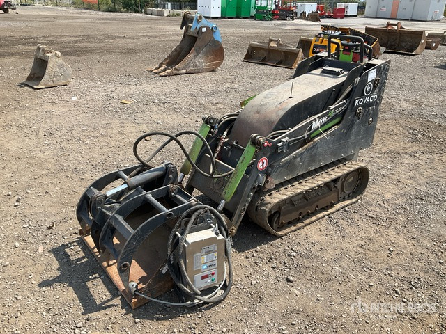 2021 Kovaco Mini Z400 Walk Behind Electric Skid Steer Loader - Mini pá carregadora: foto 2 2021 Kovaco Mini Z400 Walk Behind Electric Skid Steer Loader - Mini pá carregadora: foto 2