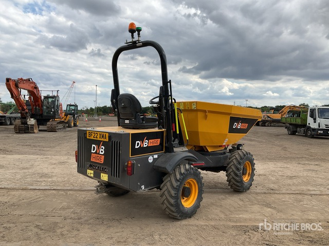 2021 Mecalac TA3SH 3 ton 4x4 Swivel Dumper - Dumper: foto 3 2021 Mecalac TA3SH 3 ton 4x4 Swivel Dumper - Dumper: foto 3