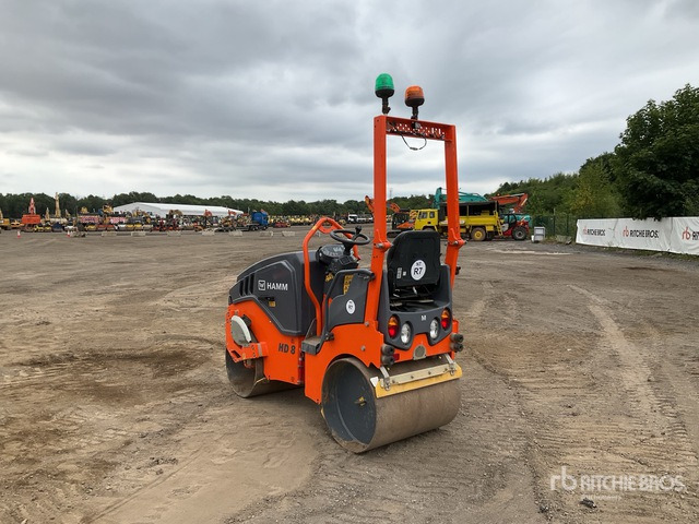 2022 Hamm HD8VV Double Drum Roller - Compactador de asfalto: foto 3 2022 Hamm HD8VV Double Drum Roller - Compactador de asfalto: foto 3