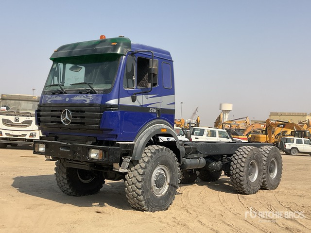 1996 Mercedes-Benz 2538 6x6 Cab and Chassis - Camião chassi: foto 2 1996 Mercedes-Benz 2538 6x6 Cab and Chassis - Camião chassi: foto 2