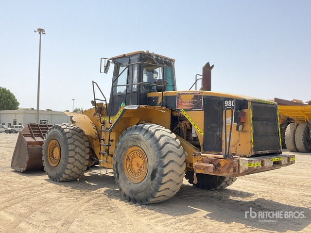 2001 Cat 980G - Pá carregadora de rodas: foto 4 2001 Cat 980G - Pá carregadora de rodas: foto 4