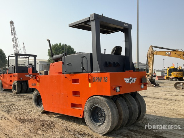 2003 Hamm GRW18 8 Wheel Pneumatic Roller - Compactador de pneus: foto 4 2003 Hamm GRW18 8 Wheel Pneumatic Roller - Compactador de pneus: foto 4