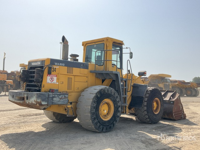 2004 Komatsu WA500-3 Wheel Loader - Pá carregadora de rodas: foto 4 2004 Komatsu WA500-3 Wheel Loader - Pá carregadora de rodas: foto 4