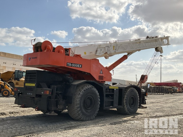 2006 Tadano TR-500EX 50 ton 4x4x4 Rough Terrain Crane - Triturador de martelos/ Destroçador: foto 3 2006 Tadano TR-500EX 50 ton 4x4x4 Rough Terrain Crane - Triturador de martelos/ Destroçador: foto 3