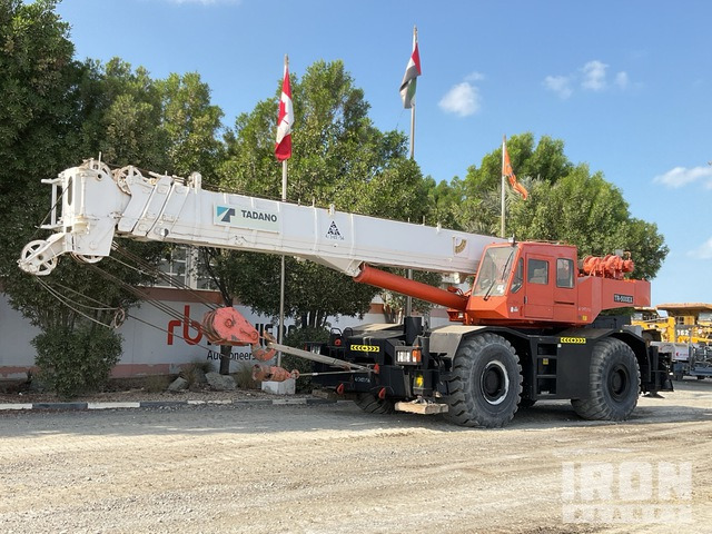 2006 Tadano TR-500EX 50 ton 4x4x4 Rough Terrain Crane - Triturador de martelos/ Destroçador: foto 2 2006 Tadano TR-500EX 50 ton 4x4x4 Rough Terrain Crane - Triturador de martelos/ Destroçador: foto 2