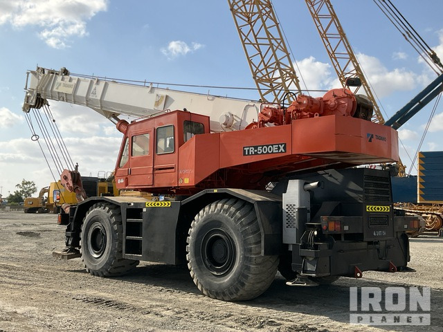 2006 Tadano TR-500EX 50 ton 4x4x4 Rough Terrain Crane - Triturador de martelos/ Destroçador: foto 4 2006 Tadano TR-500EX 50 ton 4x4x4 Rough Terrain Crane - Triturador de martelos/ Destroçador: foto 4