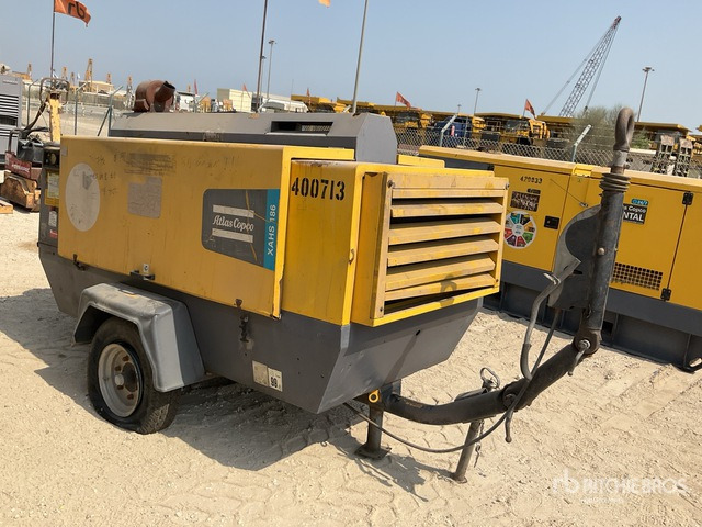 2019 Atlas Copco XAHS186 Mobile (Inoperable) Air Compressor - Compressor de ar: foto 1 2019 Atlas Copco XAHS186 Mobile (Inoperable) Air Compressor - Compressor de ar: foto 1