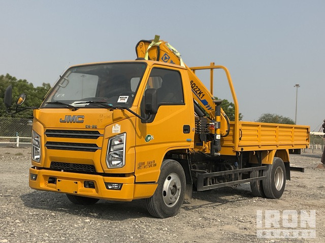 2019 JMC JX1041TG26 XCMG SQ2ZK1 2000 kg Knuckle Boo ... Flatbed Truck w/Crane - Camião de caixa aberta/ Plataforma, Camião grua: foto 1 2019 JMC JX1041TG26 XCMG SQ2ZK1 2000 kg Knuckle Boo ... Flatbed Truck w/Crane - Camião de caixa aberta/ Plataforma, Camião grua: foto 1