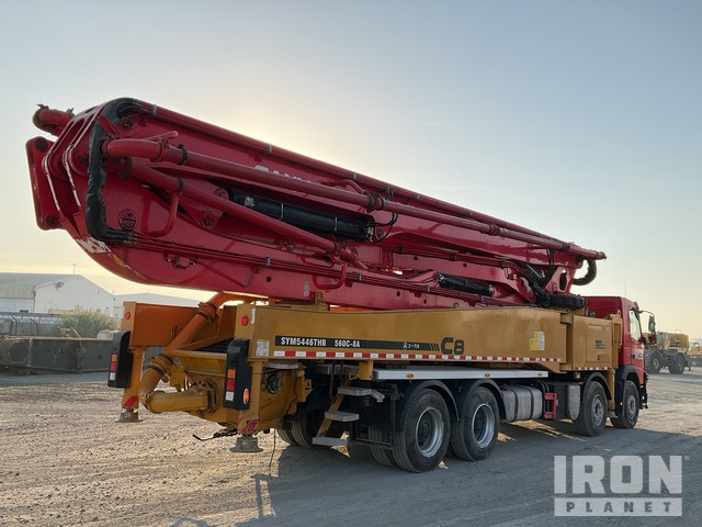 2020 Volvo FMX500 2020 Sany SYM5446THB 56 m on 8x ... Concrete Pump Truck - Autobomba de betão: foto 4 2020 Volvo FMX500 2020 Sany SYM5446THB 56 m on 8x ... Concrete Pump Truck - Autobomba de betão: foto 4