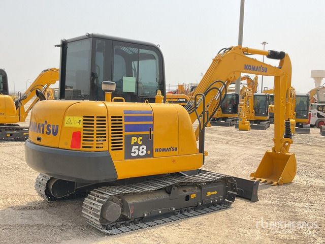 2022 Komatsu PC58-8 Mini Excavator: <6.6t - Mini escavadeira: foto 4 2022 Komatsu PC58-8 Mini Excavator: <6.6t - Mini escavadeira: foto 4