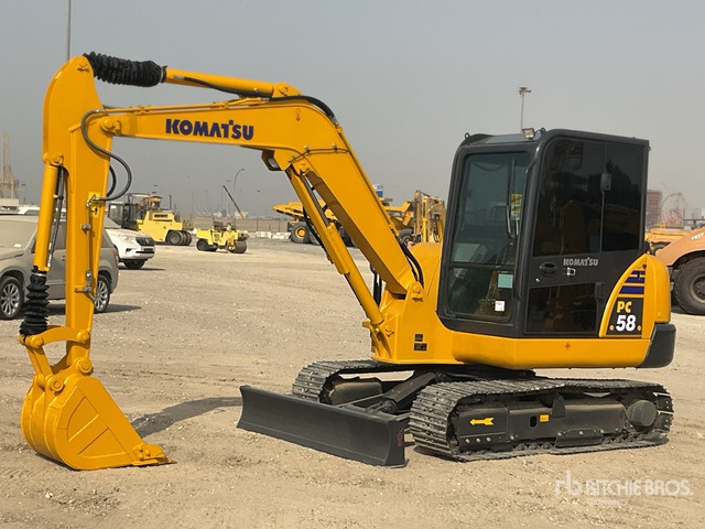 2022 Komatsu PC58-8 - Mini escavadeira: foto 1 2022 Komatsu PC58-8 - Mini escavadeira: foto 1