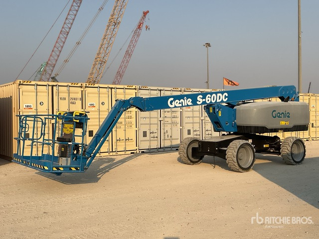 2024 Genie S-60 DC 4WD Electric (Unused) Telescopic Boom Lift - Plataforma telescópica: foto 1 2024 Genie S-60 DC 4WD Electric (Unused) Telescopic Boom Lift - Plataforma telescópica: foto 1