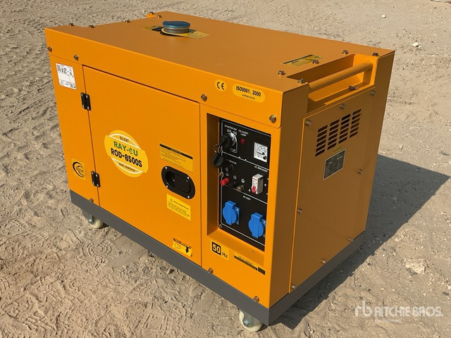 2025 Ray-OU ROD8500S 6 kVA (Unused) Portable Generator Set: <20kVA/16kW - Gerador elétrico: foto 1 2025 Ray-OU ROD8500S 6 kVA (Unused) Portable Generator Set: <20kVA/16kW - Gerador elétrico: foto 1