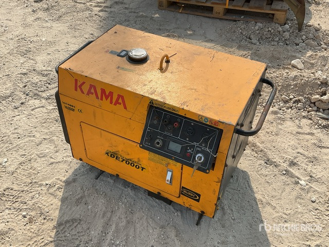 Kama KDA7000T Portable Generator Set: <20kVA/16kW - Gerador elétrico: foto 1 Kama KDA7000T Portable Generator Set: <20kVA/16kW - Gerador elétrico: foto 1