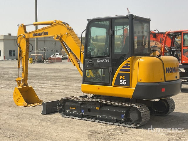 Komatsu PC56-7 Mini Excavator: <6.6t - Mini escavadeira: foto 3 Komatsu PC56-7 Mini Excavator: <6.6t - Mini escavadeira: foto 3