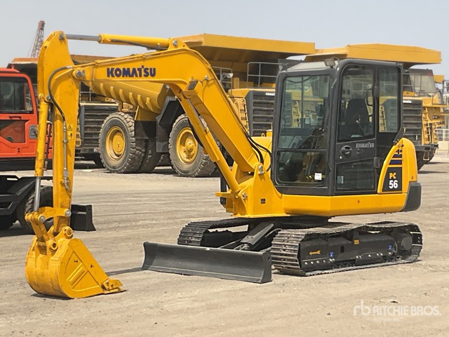 Komatsu PC56-7 Mini Excavator: <6.6t - Mini escavadeira: foto 2 Komatsu PC56-7 Mini Excavator: <6.6t - Mini escavadeira: foto 2