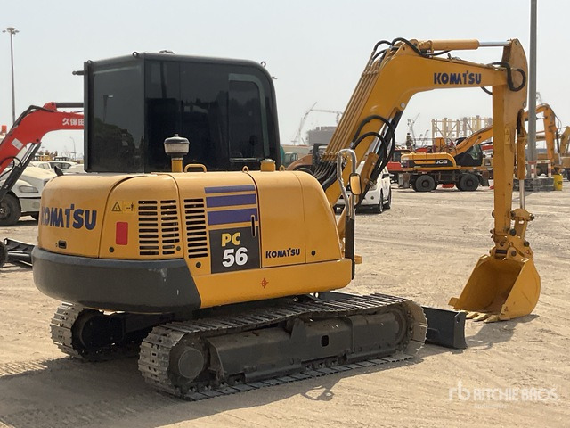 Komatsu PC56-7 Mini Excavator: <6.6t - Mini escavadeira: foto 4 Komatsu PC56-7 Mini Excavator: <6.6t - Mini escavadeira: foto 4