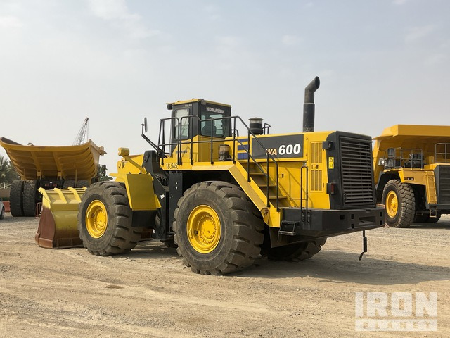 Komatsu WA600-6 Wheel Loader - Pá carregadora de rodas: foto 3 Komatsu WA600-6 Wheel Loader - Pá carregadora de rodas: foto 3