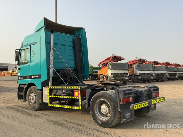 2001 Mercedes-Benz Actros 1843 4x2 S/A Sleeper Truck Tractor - Tractor: foto 3 2001 Mercedes-Benz Actros 1843 4x2 S/A Sleeper Truck Tractor - Tractor: foto 3