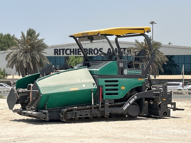 Vogele SUPER 1800-2L Asphalt Paver - Acabadora: foto 2 Vogele SUPER 1800-2L Asphalt Paver - Acabadora: foto 2