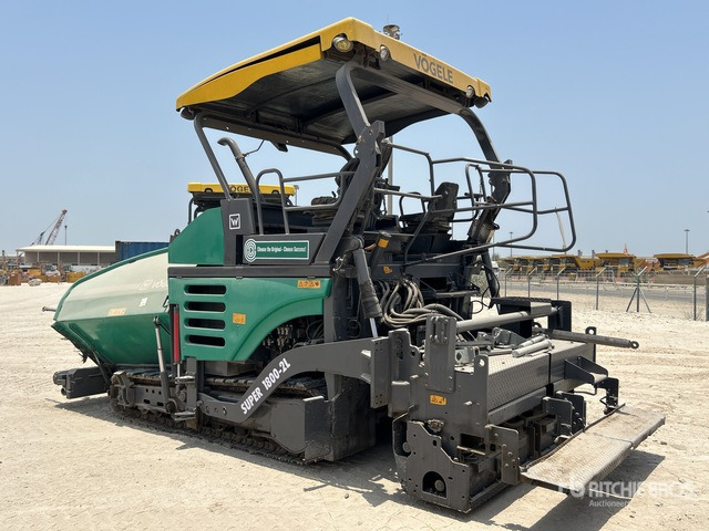 Vogele SUPER 1800-2L Asphalt Paver - Acabadora: foto 4 Vogele SUPER 1800-2L Asphalt Paver - Acabadora: foto 4