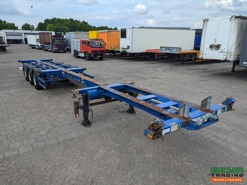 Broshuis MFCC 3-Assen SAF - Lift as - Schijfremmen - Alle aansluitingen - Semi-reboque transportador de contêineres/ Caixa móvel: foto 4 Broshuis MFCC 3-Assen SAF - Lift as - Schijfremmen - Alle aansluitingen - Semi-reboque transportador de contêineres/ Caixa móvel: foto 4