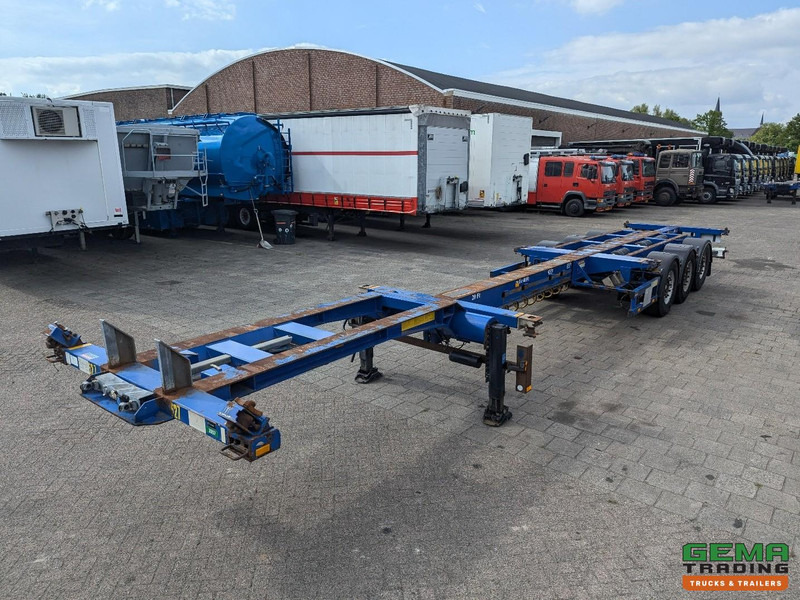 Broshuis MFCC 3-Assen SAF - Lift as - Schijfremmen - Alle aansluitingen - Semi-reboque transportador de contêineres/ Caixa móvel: foto 2 Broshuis MFCC 3-Assen SAF - Lift as - Schijfremmen - Alle aansluitingen - Semi-reboque transportador de contêineres/ Caixa móvel: foto 2