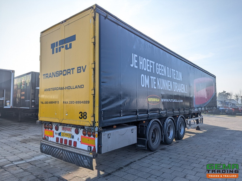Bulthuis TSAA 26 3-Assen SAF - Trommelremmen - Schuifzeilen/Dak - HH Vloer - Gereedschapskist - Semi-reboque de lona: foto 3 Bulthuis TSAA 26 3-Assen SAF - Trommelremmen - Schuifzeilen/Dak - HH Vloer - Gereedschapskist - Semi-reboque de lona: foto 3