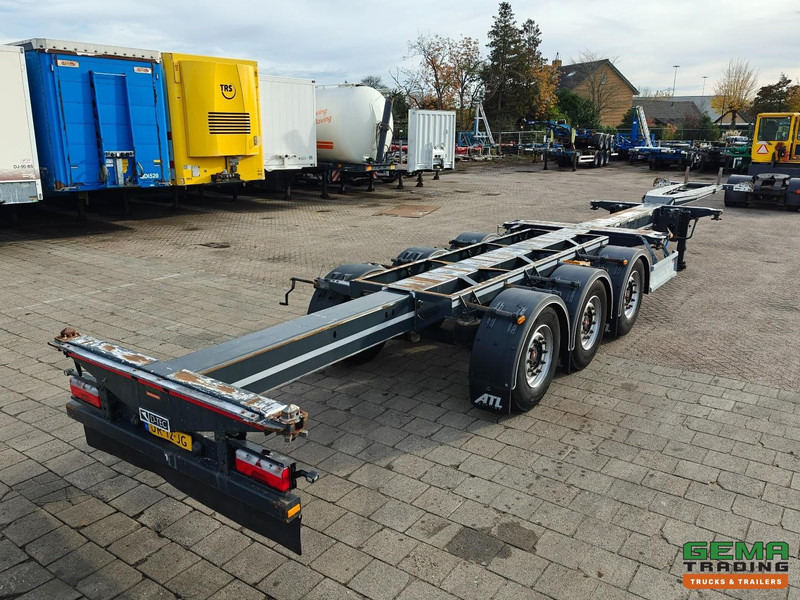 D-Tec FLEXITRAILER VCC-01 MULTI 3 Assen SAF - Multi - LiftAs - Schijfremmen - Alle aansluitingen - 4834KG - Semi-reboque transportador de contêineres/ Caixa móvel: foto 2 D-Tec FLEXITRAILER VCC-01 MULTI 3 Assen SAF - Multi - LiftAs - Schijfremmen - Alle aansluitingen - 4834KG - Semi-reboque transportador de contêineres/ Caixa móvel: foto 2