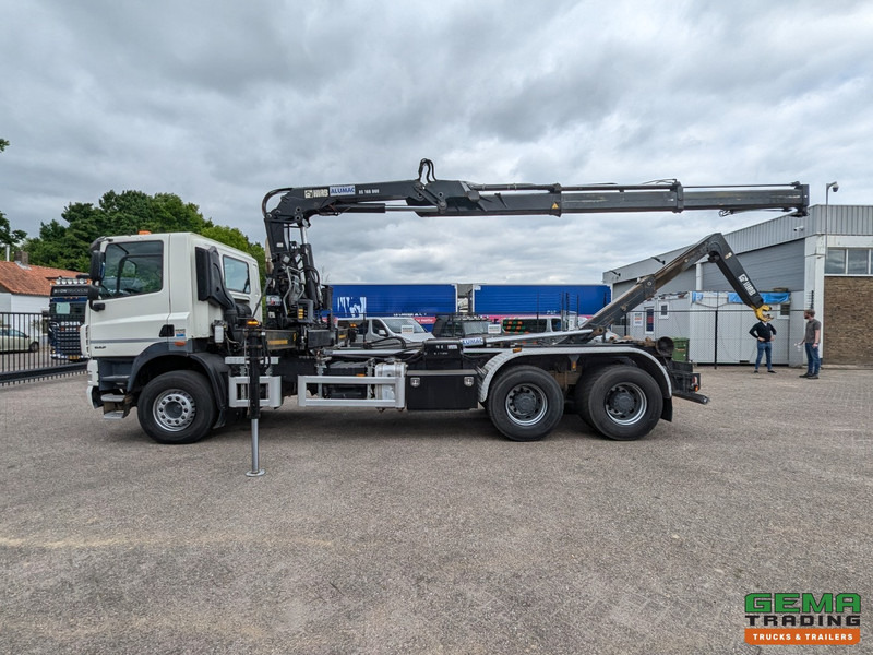 DAF CF85.410 6x4 Dagcab Euro5 EEV - Hiab Haakarm + Hiab 166E-2 DUO - Vangmuil - Camião polibenne, Camião grua: foto 5 DAF CF85.410 6x4 Dagcab Euro5 EEV - Hiab Haakarm + Hiab 166E-2 DUO - Vangmuil - Camião polibenne, Camião grua: foto 5