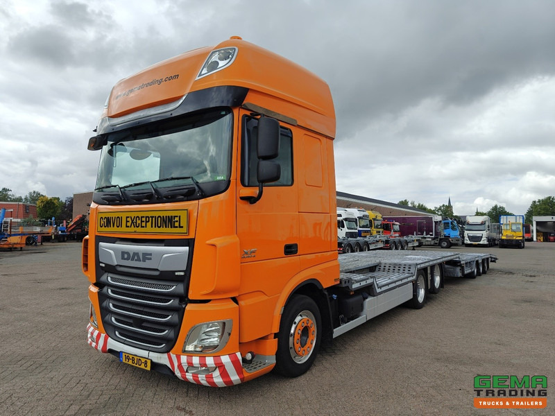 DAF XF 440 FAS 6x2 SuperSpaceCab Euro6C - Retarder + Recker 3-Assige Aanhanger - Wielkuipen - Hydraulische knik en uitschuifbaar - 02/2026 APK - Camião transporte de veículos: foto 1 DAF XF 440 FAS 6x2 SuperSpaceCab Euro6C - Retarder + Recker 3-Assige Aanhanger - Wielkuipen - Hydraulische knik en uitschuifbaar - 02/2026 APK - Camião transporte de veículos: foto 1