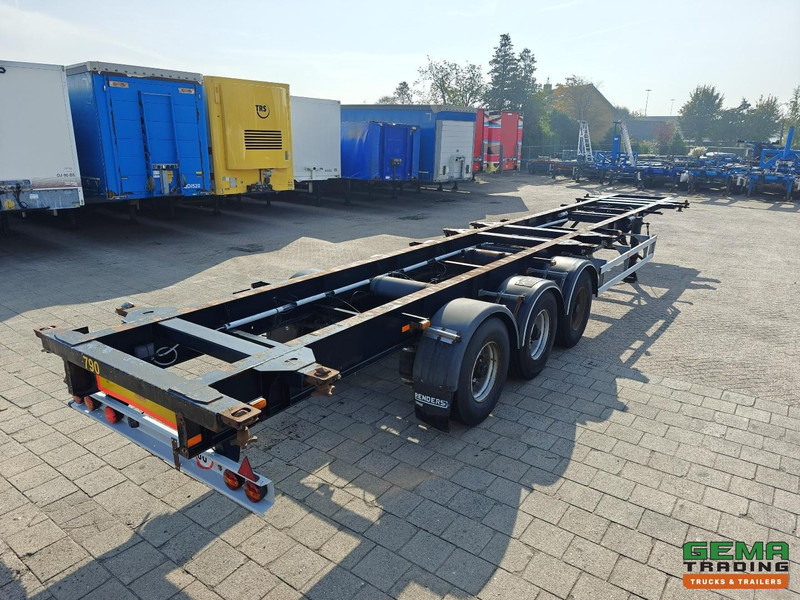DESOT OPP 3AT 38 78136 3-Assen ROR - Trommelremmen - 20FT 2x20FT 30FT 40FT - 4900KG - Vlak - Semi-reboque transportador de contêineres/ Caixa móvel: foto 1 DESOT OPP 3AT 38 78136 3-Assen ROR - Trommelremmen - 20FT 2x20FT 30FT 40FT - 4900KG - Vlak - Semi-reboque transportador de contêineres/ Caixa móvel: foto 1