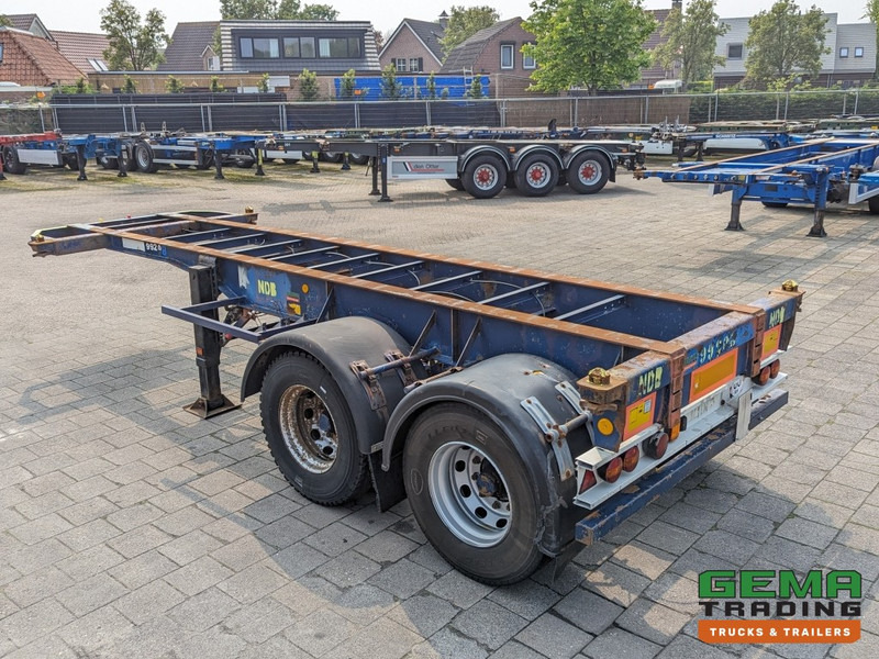 Flandria OP 20V 2A 2-Assen ROR - DrumBrakes - Leaf Suspension - 20FT (O1871) - Semi-reboque transportador de contêineres/ Caixa móvel: foto 2 Flandria OP 20V 2A 2-Assen ROR - DrumBrakes - Leaf Suspension - 20FT (O1871) - Semi-reboque transportador de contêineres/ Caixa móvel: foto 2