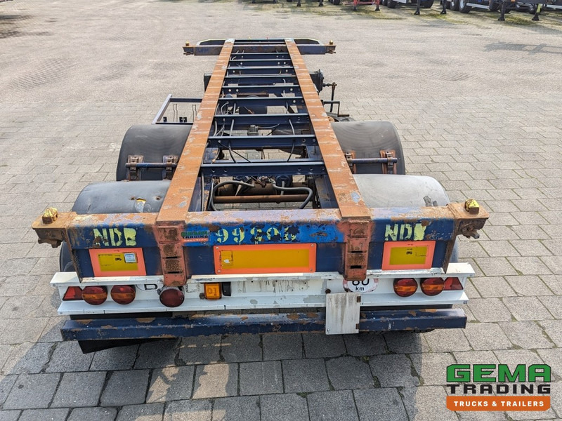 Flandria OP 20V 2A 2-Assen ROR - DrumBrakes - Leaf Suspension - 20FT (O1871) - Semi-reboque transportador de contêineres/ Caixa móvel: foto 5 Flandria OP 20V 2A 2-Assen ROR - DrumBrakes - Leaf Suspension - 20FT (O1871) - Semi-reboque transportador de contêineres/ Caixa móvel: foto 5