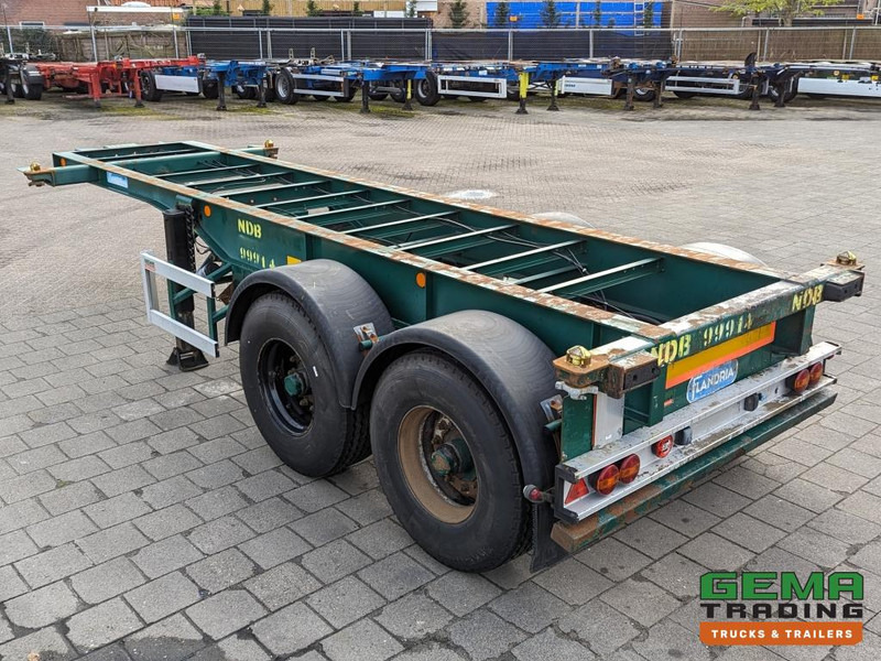 Flandria OP CC 2A 20FT 2-Assen ROR DrumBrakes - Leaf Suspension - 3120KG (O1789) - Semi-reboque transportador de contêineres/ Caixa móvel: foto 3 Flandria OP CC 2A 20FT 2-Assen ROR DrumBrakes - Leaf Suspension - 3120KG (O1789) - Semi-reboque transportador de contêineres/ Caixa móvel: foto 3