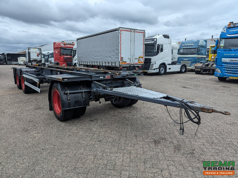 GS AC 2800 N 3-Assen BPW - ContainerAanhanger 7.10m - Blad Geveerd - Trommelremmen - Dubbellucht - Reboque transportador de contêineres/ Caixa móvel: foto 3 GS AC 2800 N 3-Assen BPW - ContainerAanhanger 7.10m - Blad Geveerd - Trommelremmen - Dubbellucht - Reboque transportador de contêineres/ Caixa móvel: foto 3